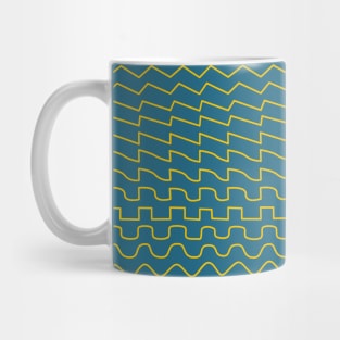 Synthesizer Waveforms for Musician Mug